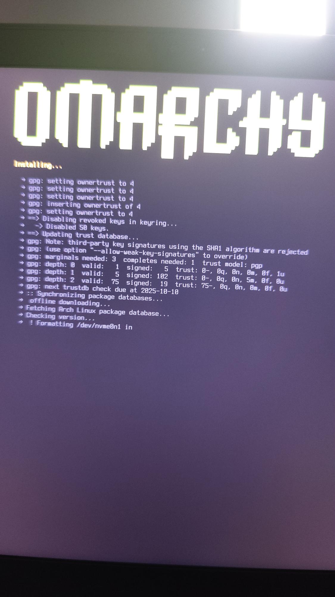 Getting Omarchy Running: What I Actually Did